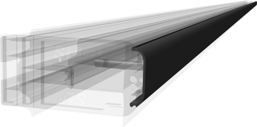 SL Rack Fassadensystem Abdeckprofil (Art.-Nr. 36105-1790, 36105-4575)